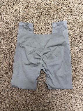 Girls' Gray Seamless Performance Bike Shorts